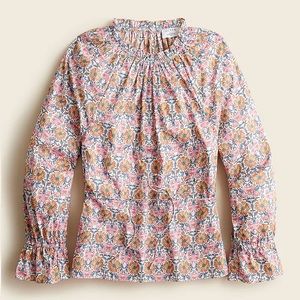 NWT TIE-WAIST TOP IN LIBERTY® HONEYSUCKLE FLORAL